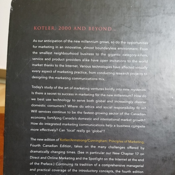 ๐BOOK- Principles of Marketing 4th Canadian Edit. - Picture 3 of 4